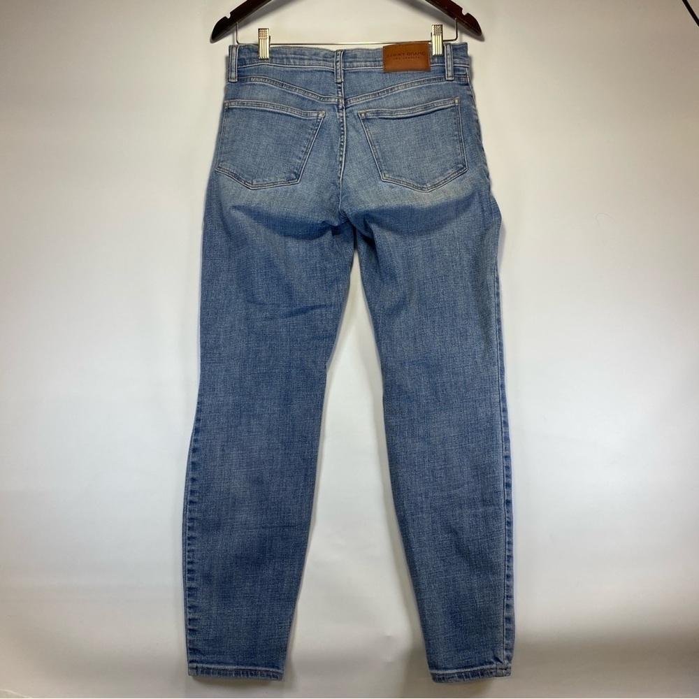 Lucky Brand Ava Mid Rise Skinny Jeans Women's sz 6/28 R Ankle Blue - Picture 9 of 11